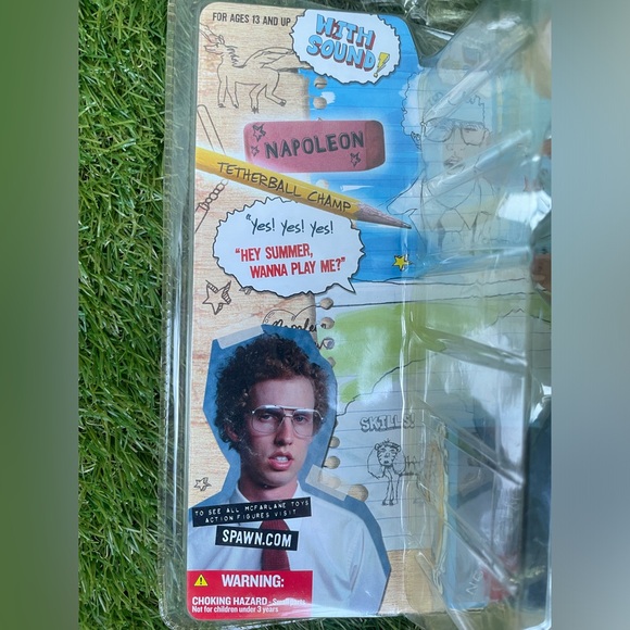 Rare Napoleon Dynamite Tetherball Champ Figurine NWT Spawn.com - Picture 6 of 6